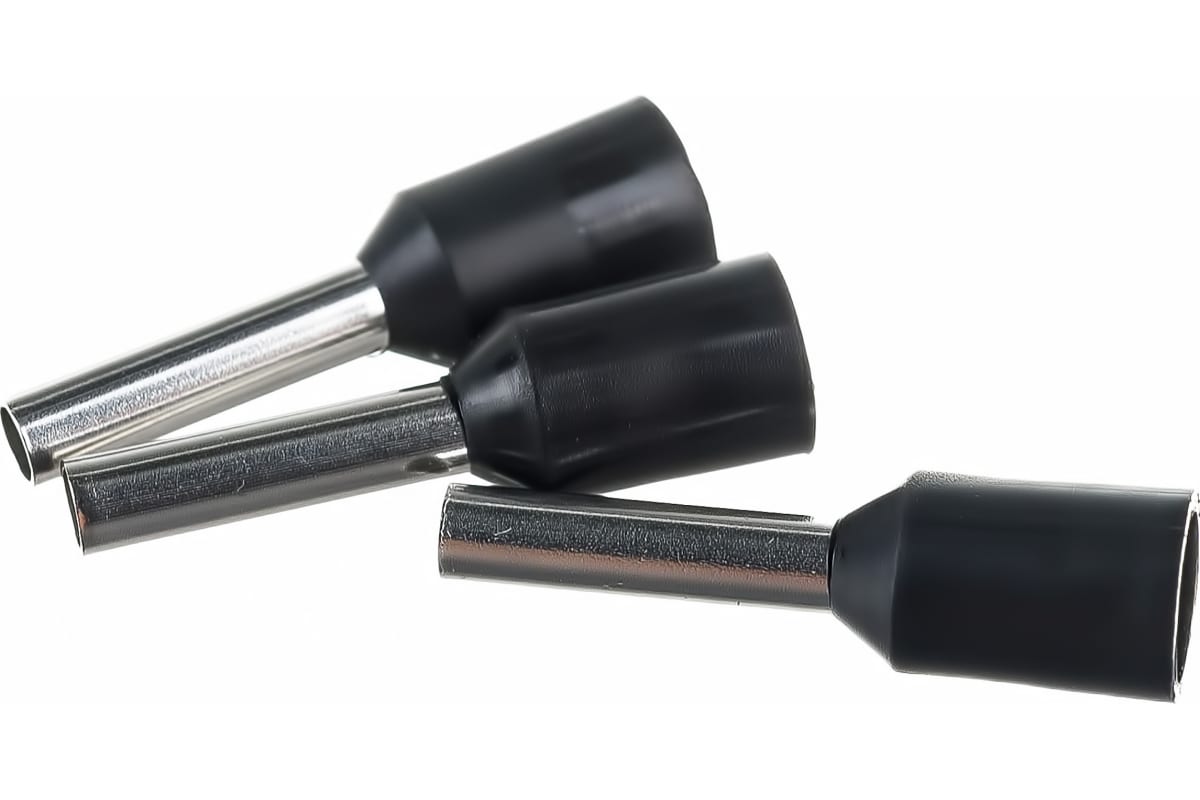 Втулочный наконечник 1,5 черный