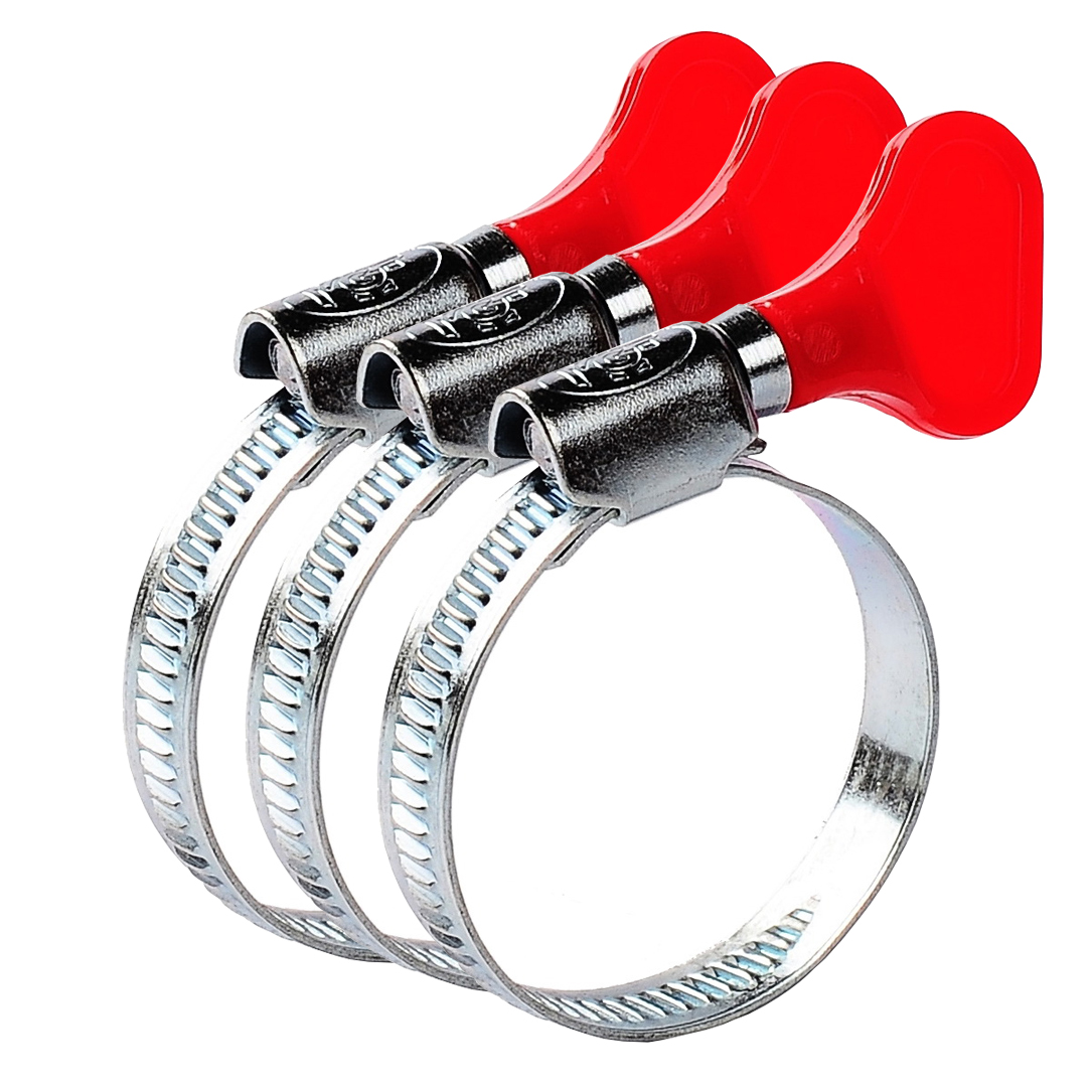 Хомут ленточный с ключом 25-40мм