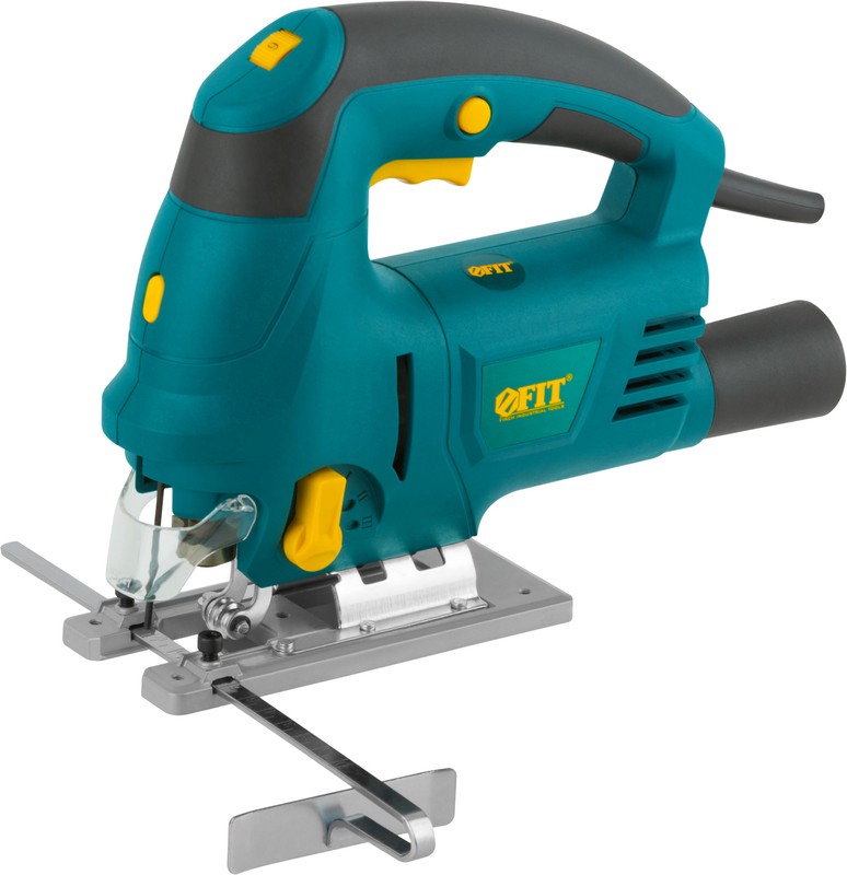 FIT Лобзик 800Вт 0-3000 ход/мин БзП маятник 100мм лазер. рез. накл. коробка