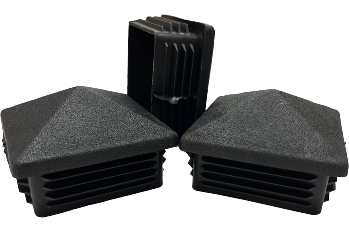 Заглушка пластик внутр домик 40*40