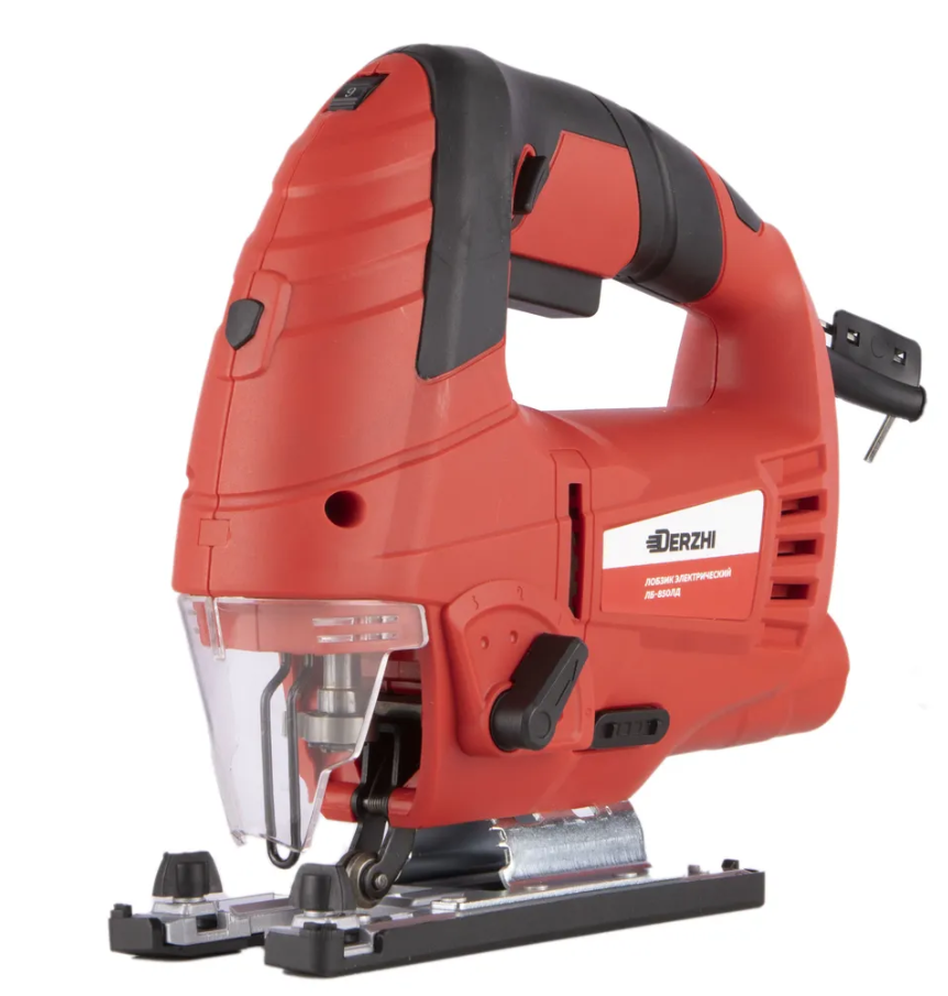 Лобзик 850ВТ/110мм/0-3000 об в мин/маят.ход Derzhi ЛБ-850Д