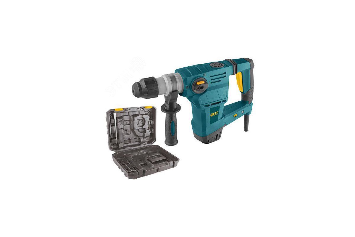 FIT Перфоратор демонтажный 1500Вт 0-950 об/мин 0-4300 уд/мин 5Дж 3реж SDS-plus БС щеток 5.2кг