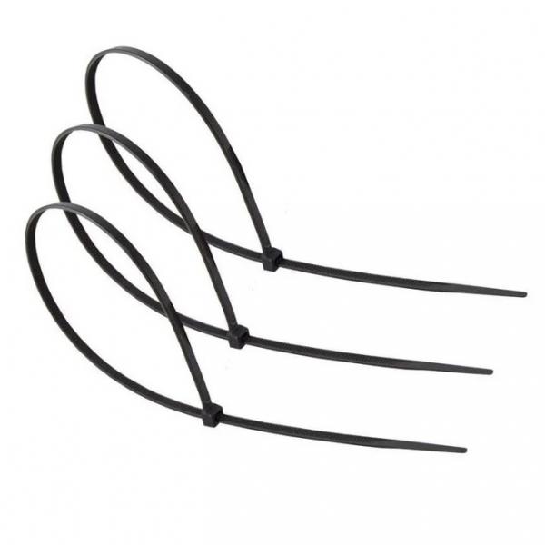 Стяжки (хомуты) Derzhi нейлоновые черные 4*300