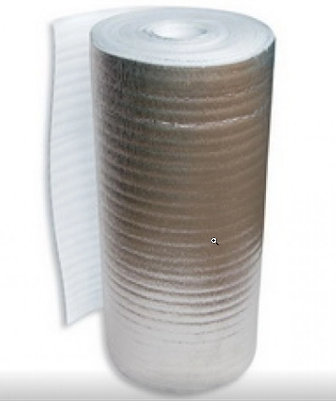 Утеплитель ЭНЕРГОИЗОЛ пенофол 05Л (ш.1,2м-30м2) фольга 